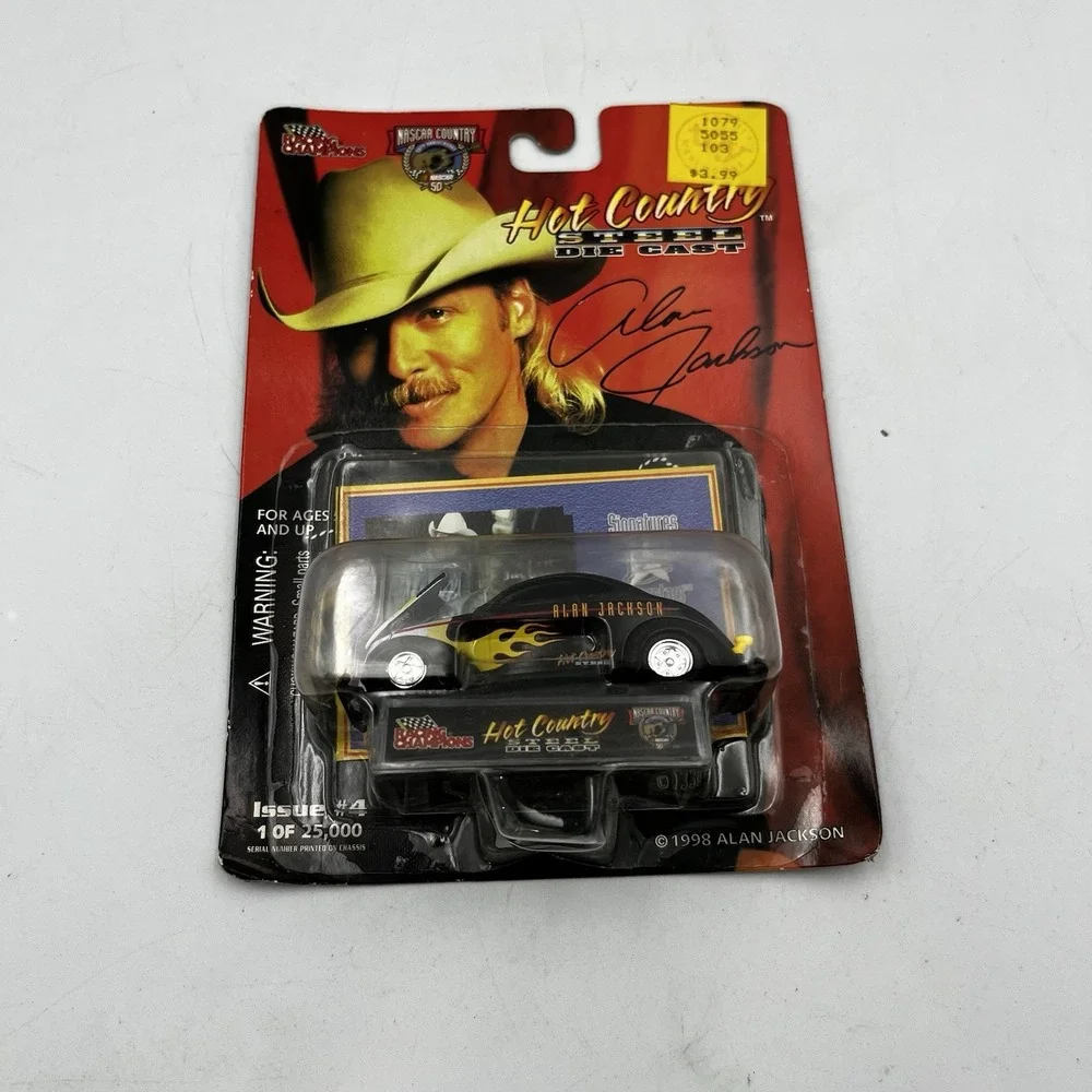 Racing Champions Hot Country Diecast Cars Alan Jackson Lot of 4 New in Package